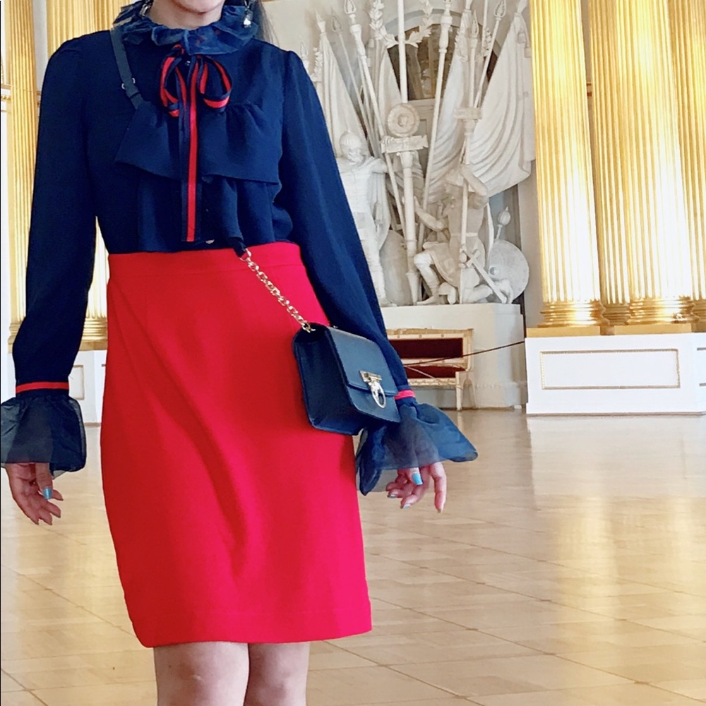 VERSACE Collection Small Saffiano Crossbody Bag